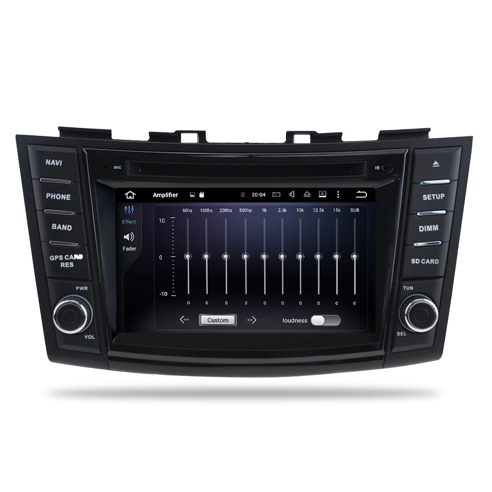 Android10.0 автомобильный проигрыватель с радио и GPS для Suzuki Swift 2012 2013 2014 2015 2016 Авто DVD