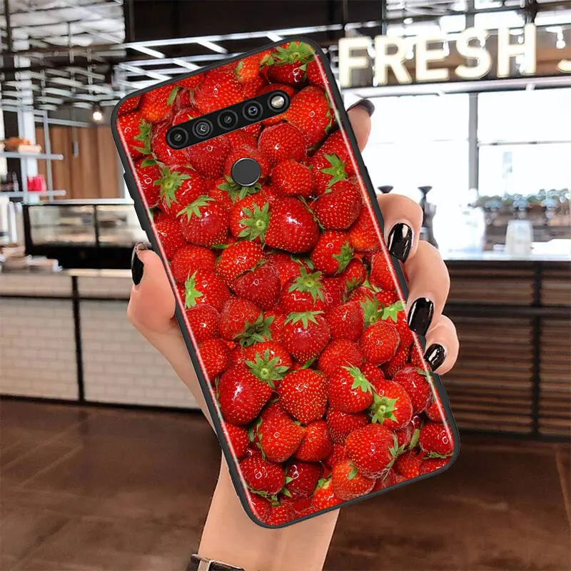 

Colorful Fresh Fruit For LG G8 V30 V35 V40 V50 V60 Q60 K40S K50S K41S K51S K61 K71 K22 K31 K42 K92 ThinQ 5G Phone Case