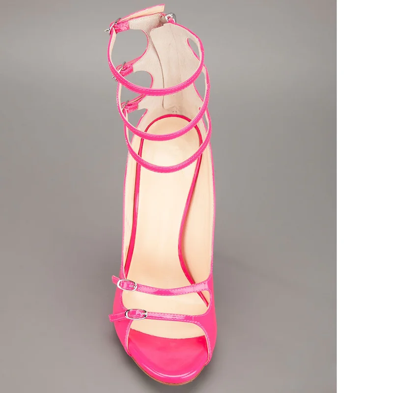 Оригинальные женские сандалии модные сандалии-гладиаторы на тонком каблуке