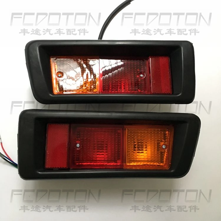 For Toyota Land Cruiser 90/95 1996-2002 Tail Rear Bumper Fog Lights Lamps LH+RH 2pcs