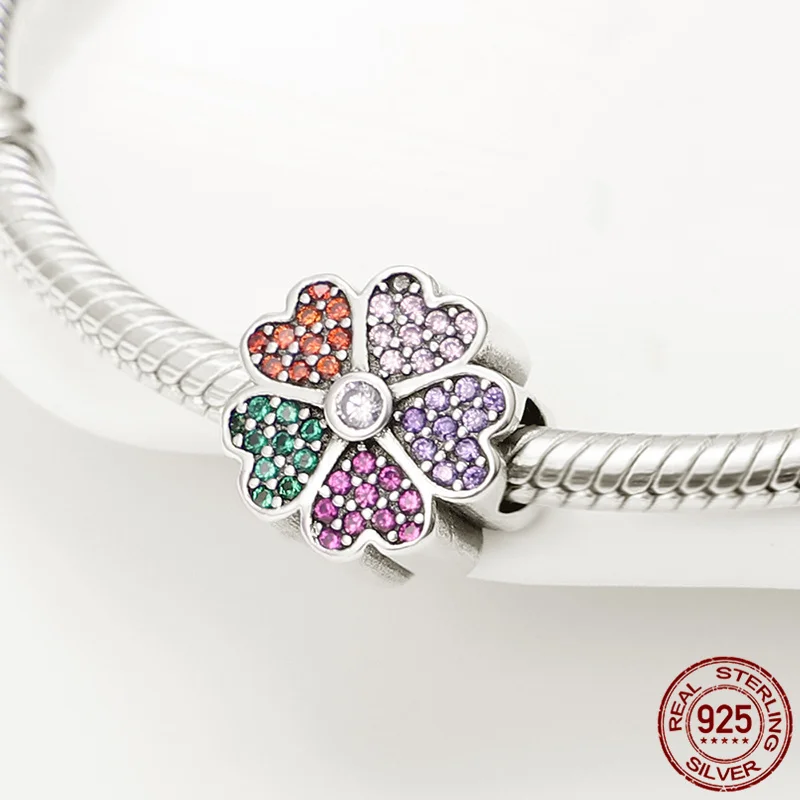 

Multilateral Heart-Shaped With Bricks Bead&Charm silver color Fit 3mm Bracelet&Bangle Making Fashion DIY Jewelry ForWomen