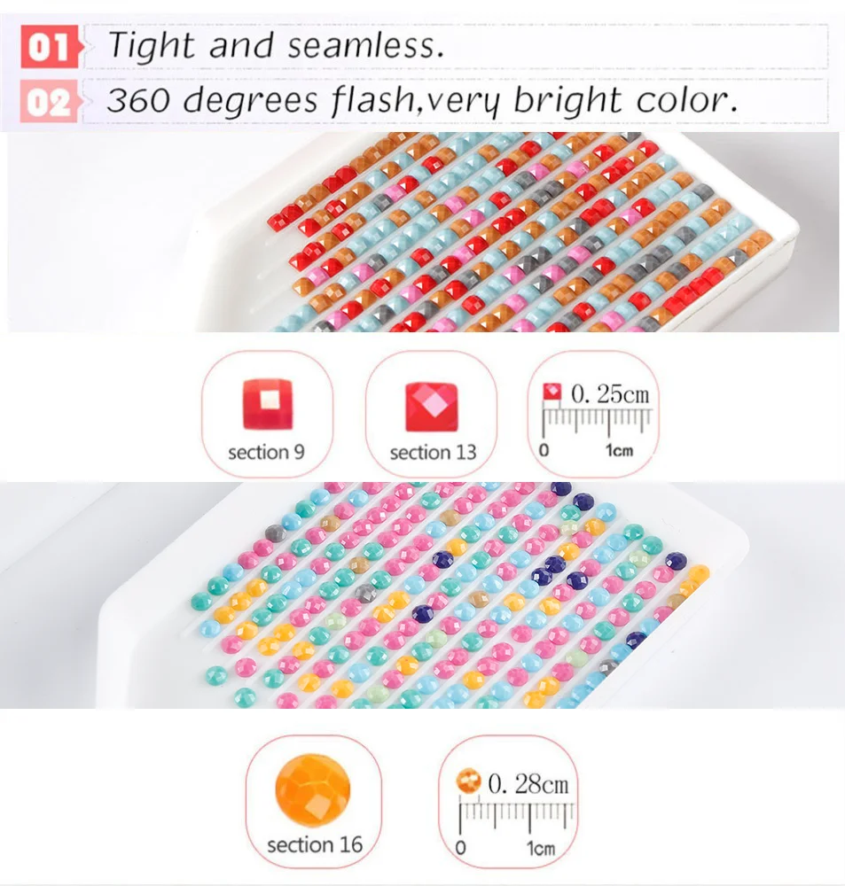huacan new diamond painting full squareround landscape 5d diy diamonds embroidery house kits decorations home free global shipping