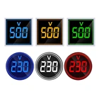 1 шт., мини-вольтметр, 20-500 В переменного тока, 22 мм