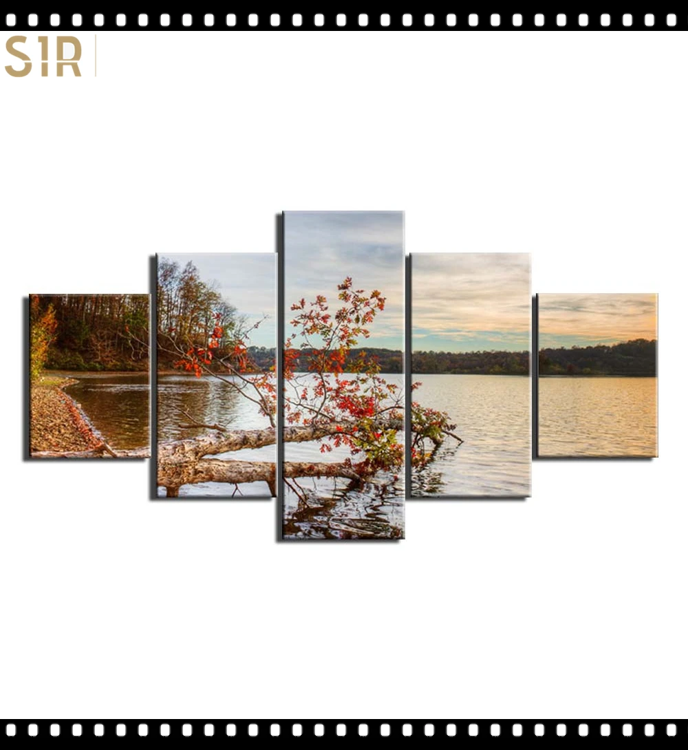 

Scenery Decorations for The Five - Part Poster Living Room Decoration Room Decor Anime Decor Wall Paintings Home Decor Wall Art