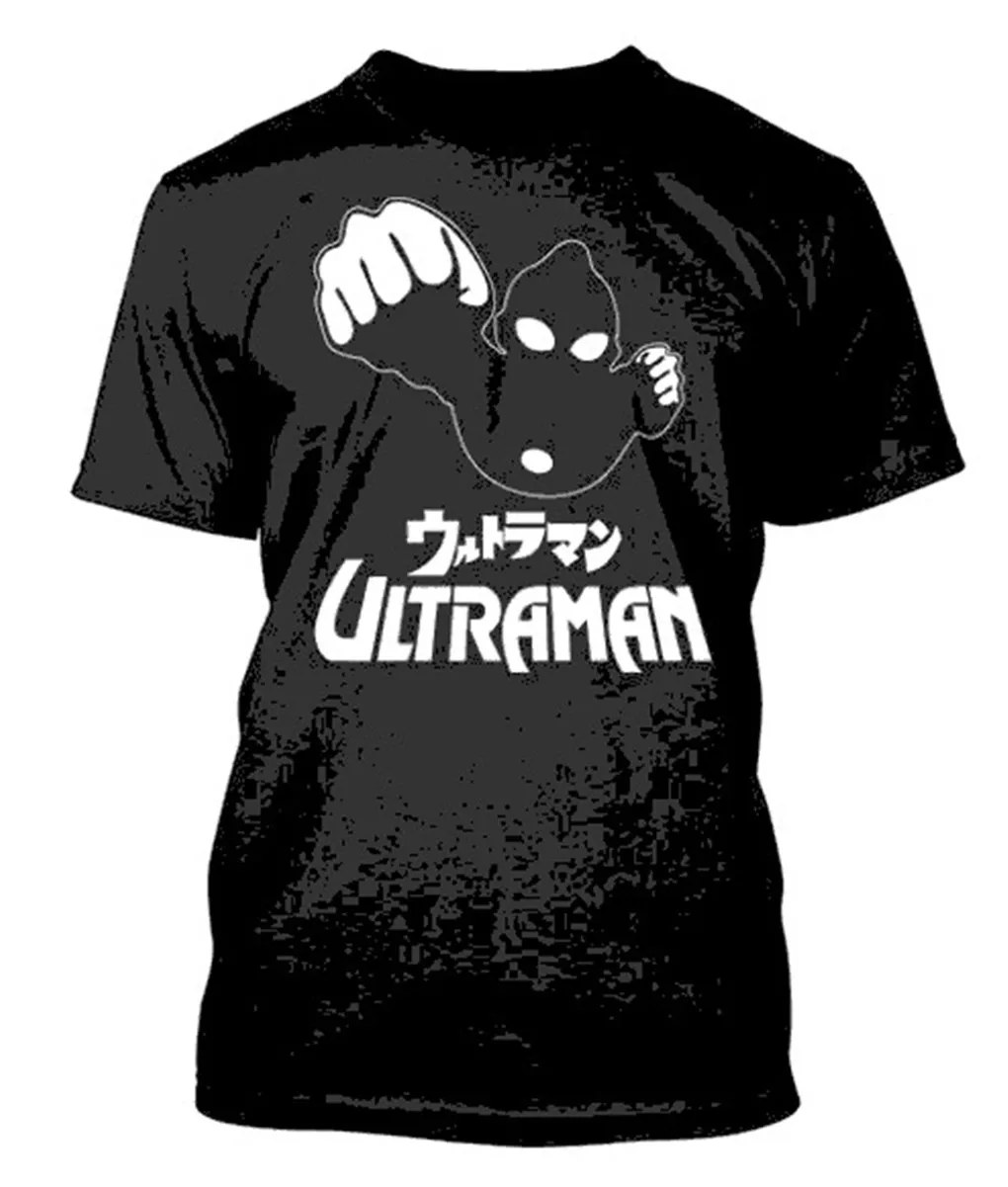 Мужская футболка с супергероями Ultraman Повседневная высокого качества принтом в