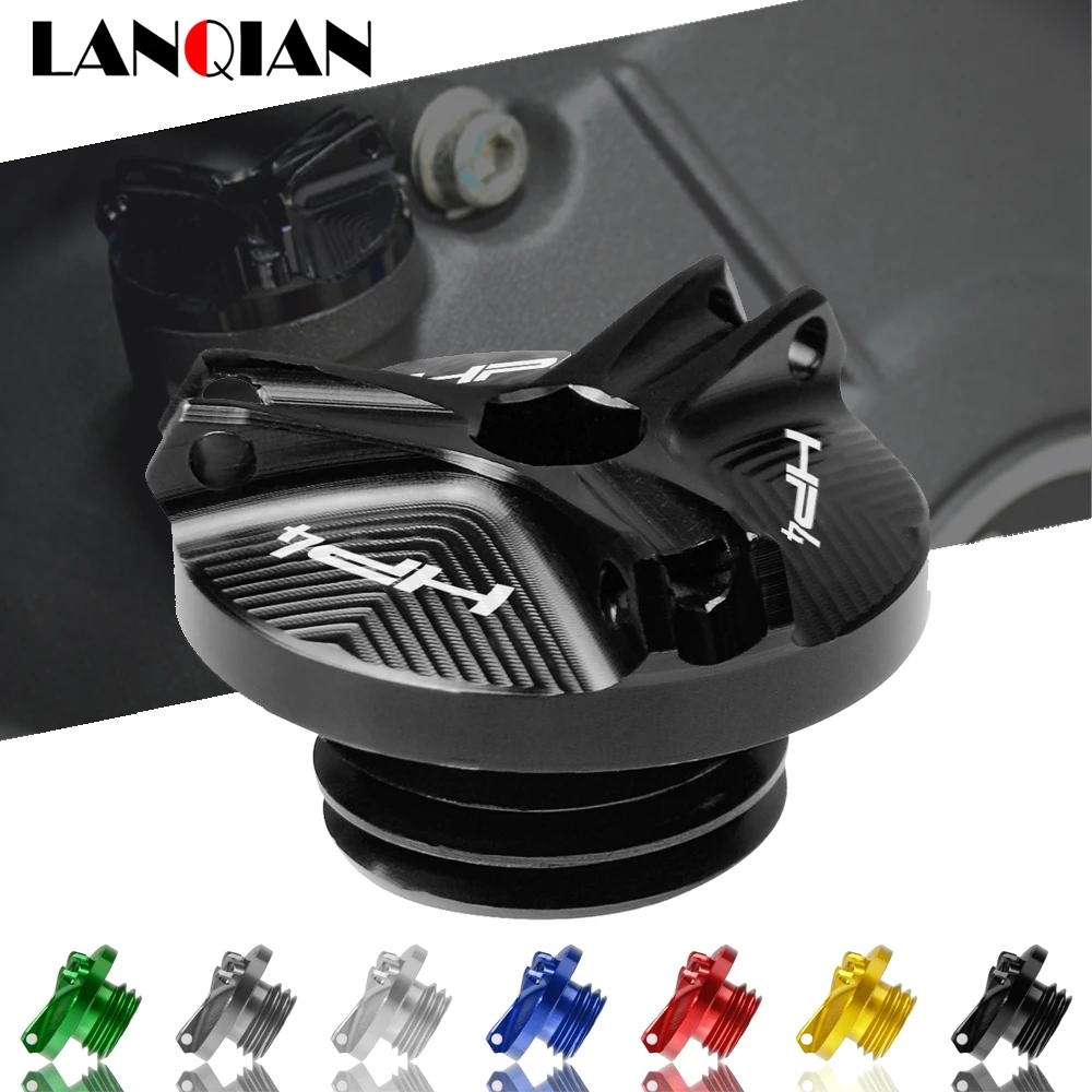 

For BMW HP4 Motorcycle Aluminum Engine Oil Filter Cup Plug Cover Screw Moto Parts HP 4 2013 2014 HP4 RACE 2017 2018 Accessories