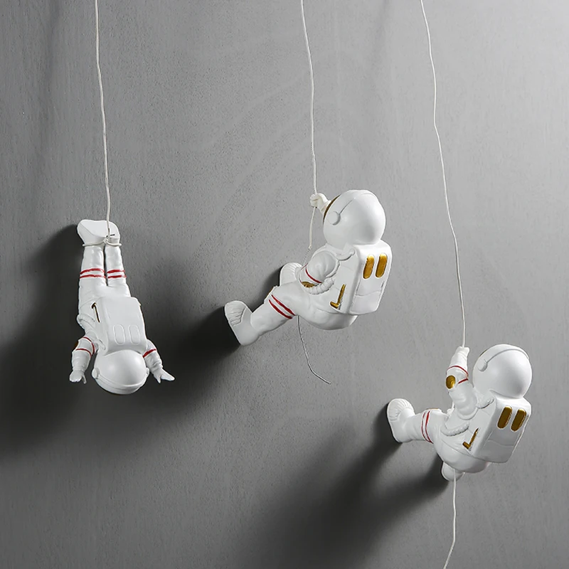 

Home Wall Decor Astronaut Climbing Athlete Pendant Bedroom Wall 3D Kids Room Wall Decoration