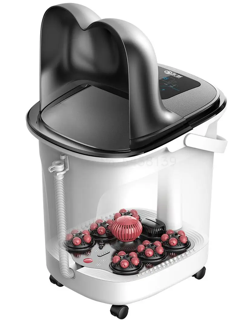 Ванна для ног с высоким и глубоким цилиндром автоматический массажный