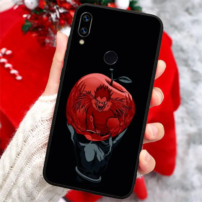 

Japan anime death note Phone Case For Xiaomi Redmi note 7 8 9 t k30 max3 9 s 10 pro lite