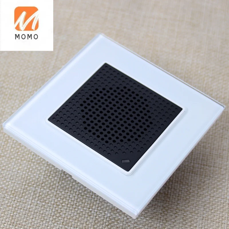 

High Quality RS485 Modbus Doorbell with White Color Tempered Glass Frame