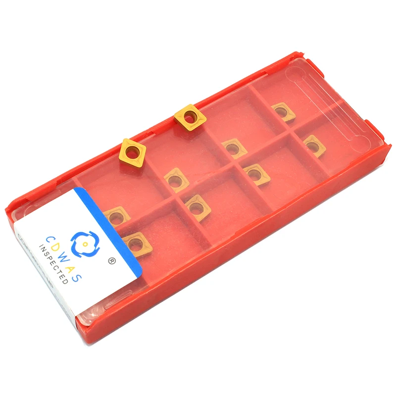 

10PCS CCMT060208 MP PC4025 Internal Turning Tool High Quality Carbide Inserts CCMT 060208 CNC Lathe Cutter Tools For Steel