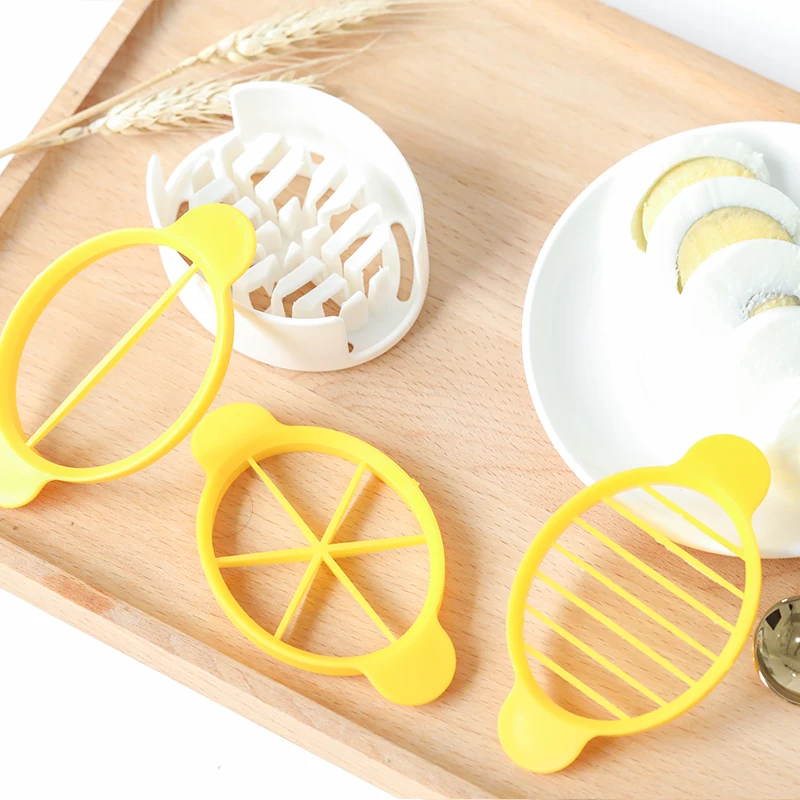 Пластиковый яйцо сплиттер Необычные слайсер многофункциональный домашний
