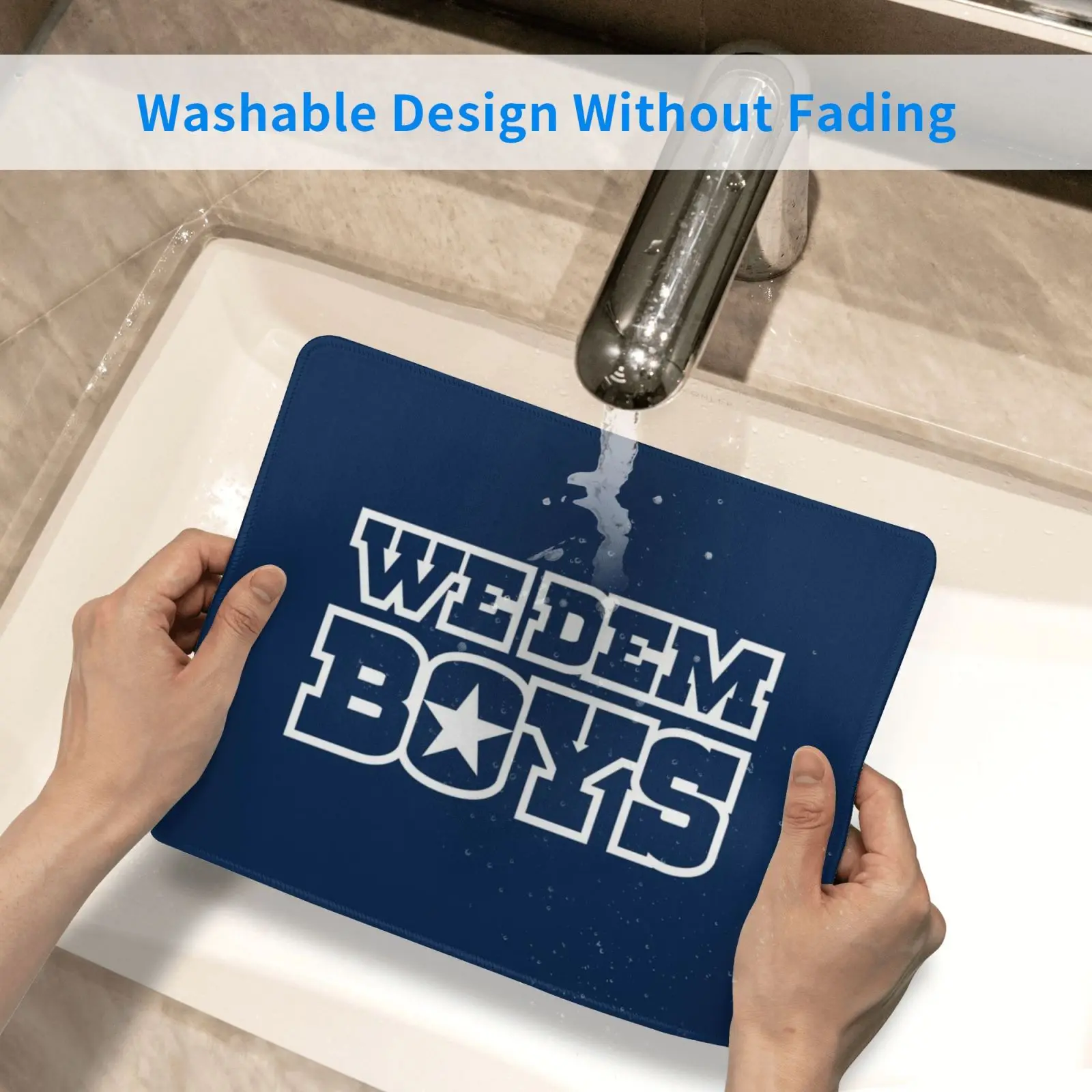 

We Dem Boys-Navy Mouse Pad DIY Print We Dem Boys Dem Boys Boys Cowboys Dallas Football Zeke Ezekiel