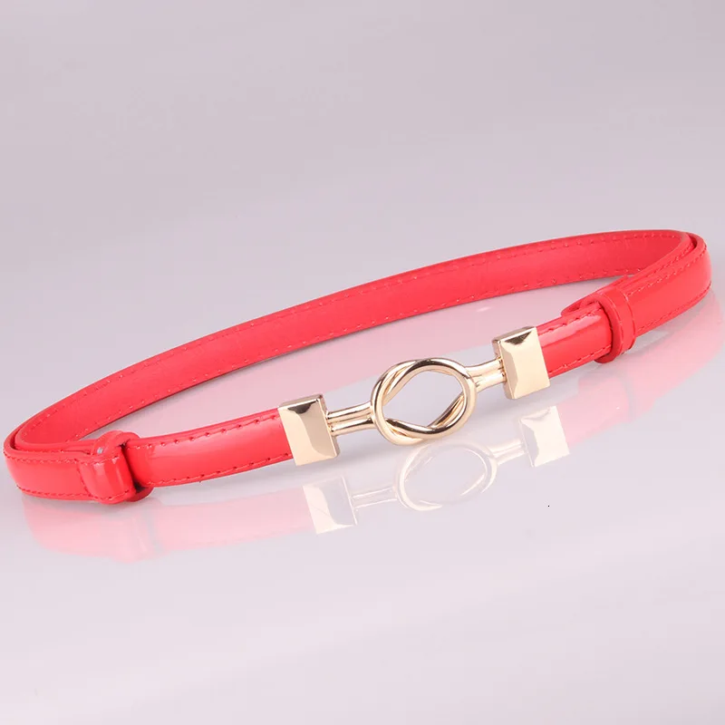 Женский эластичный регулируемый ремень элегантный из искусственной кожи с