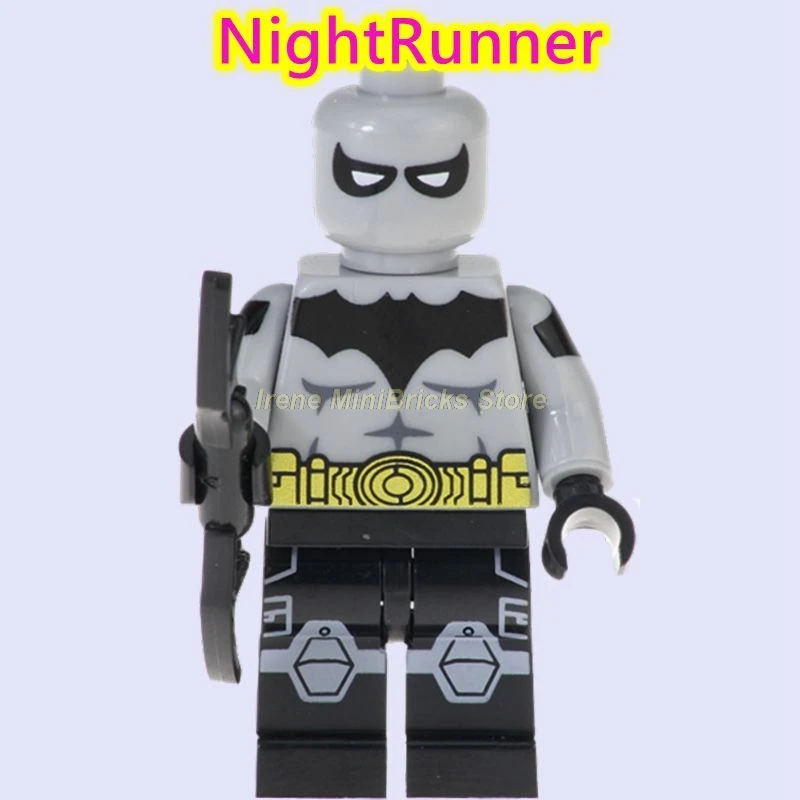 NightRunner Gotham Gordon Брюс Уэйн Бэтмен Marvel фильм железные человеческие Мстители эндгейм Acrion фигурки в Конструкторы Игрушки для детей DC - Цвет: NightRunner