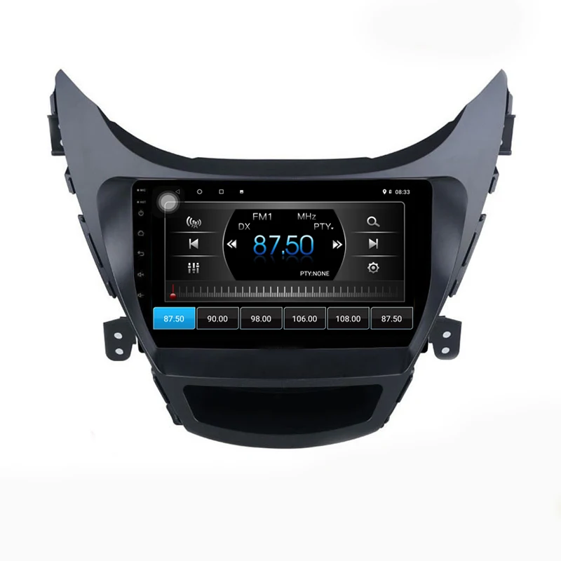 Автомагнитола 9 &quot 4 Гб ОЗУ 8 ядер 1 87 ГГц Android DVD GPS навигация для Hyundai Elantra MD Avante I35 2012