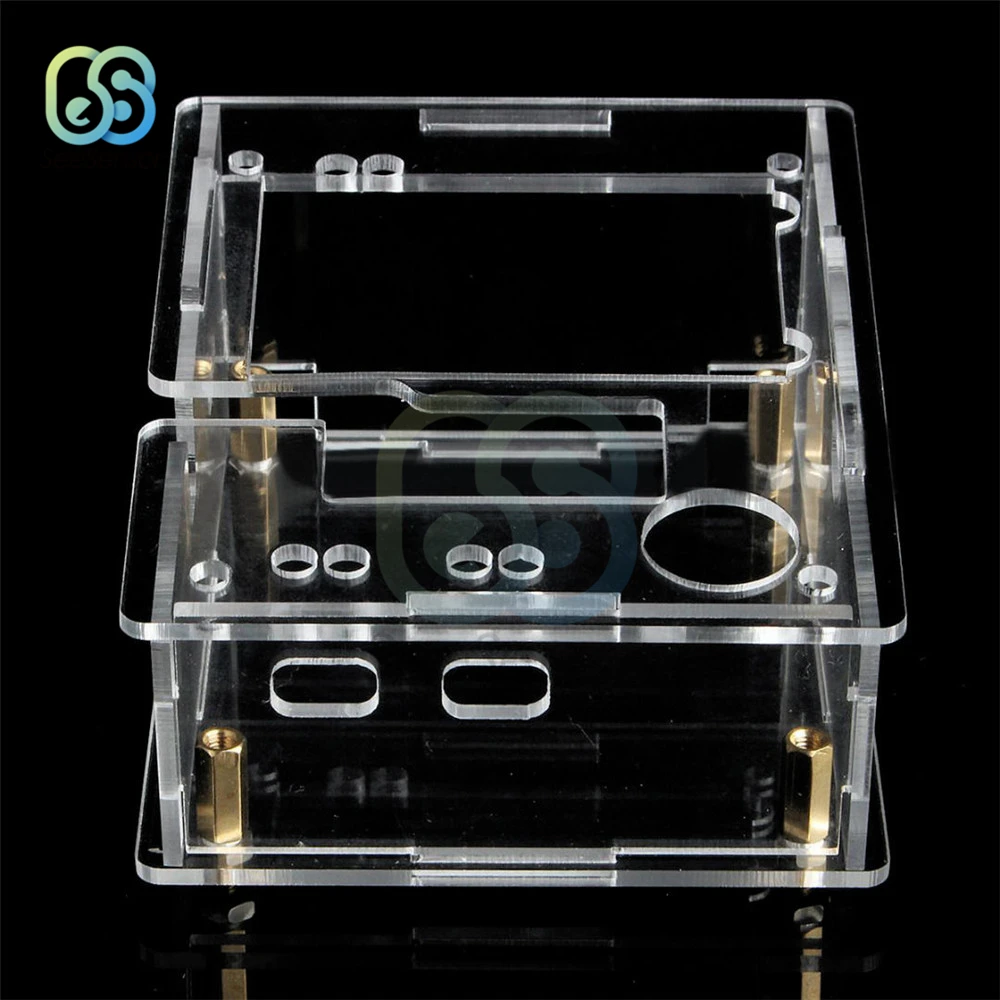 Акриловый чехол для тестера транзисторов Mega328 LCR измеритель емкости с диодами ESR