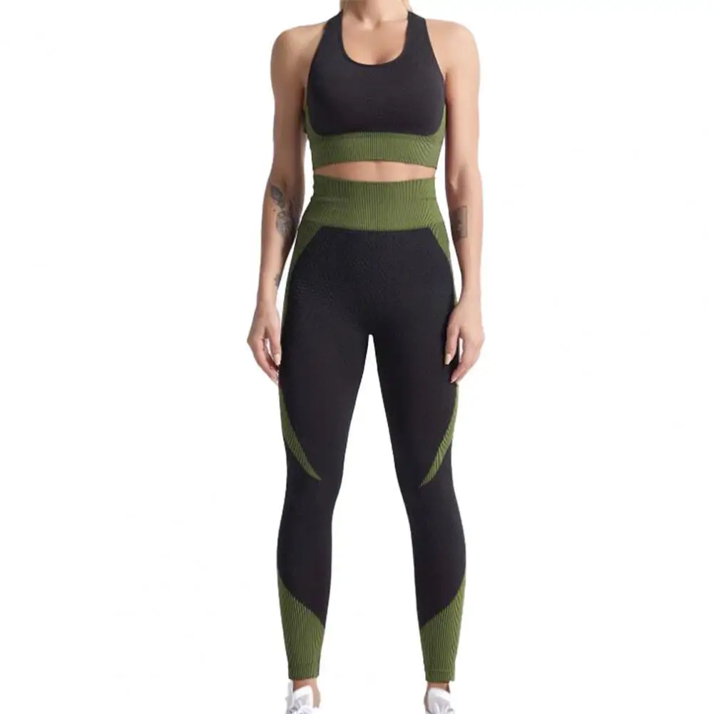 

3 шт., женские бесшовные леггинсы с высокой талией