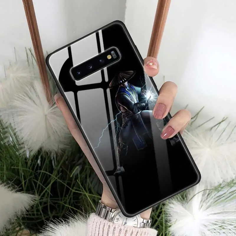 16 Mmoral Kombat чехол из закаленного стекла для samsung Galaxy S10 S10e S9 S8 Note9 Note 10 Plus 5G A50 A30 силиконовый край Funda Capa - Цвет: 16