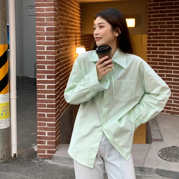 

Cost-Effective Loose Mid-Length Shirt Women's Design