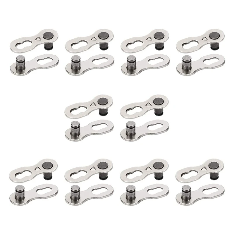 

20Pcs Bicycle Missing Link for 6-7-8 Speed Chain, Professional Reusable Bicycle Chain Link Connector,Bike Chain Link
