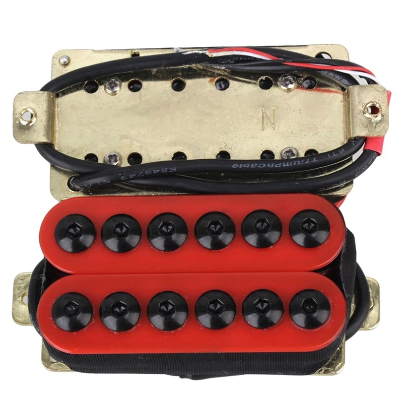 2 шт. металлические звукосниматели для электрогитары с Двойной спиралью | Спорт и