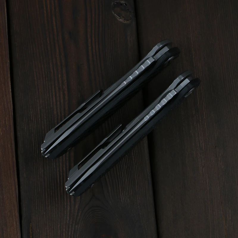 Нож Green Thorn 2020 &quotHatiOn Zero&quot D2 лезвие из углеродного волокна + титановая ручка TC4 для