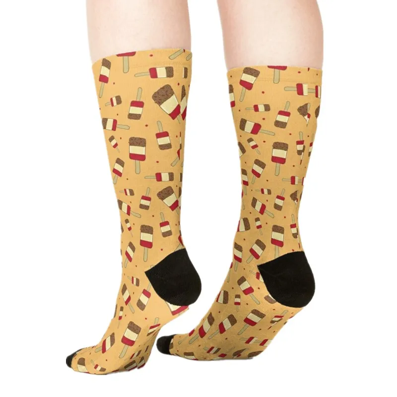

2021 Women's socks kawaii Small fresh Sunflower Printed Socks Woman harajuku Happy Funny Novelty cute girl gift Socks for women