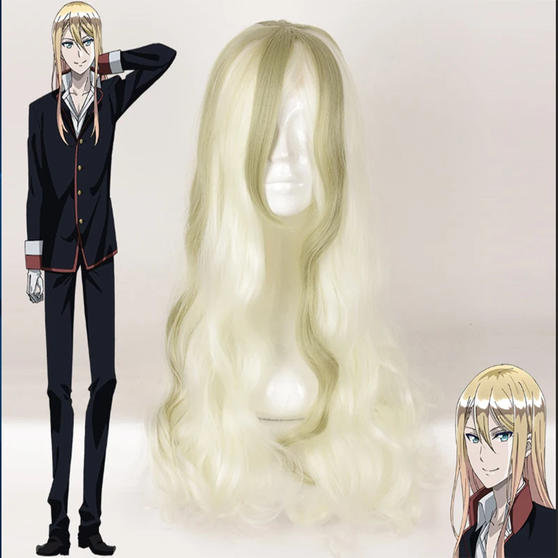 

Anime The Royal Tutor Cosplay Richter Von Glanzreich Cosplay Wigs Halloween Carnival Party Oushitsu Kyoushi Heine Cosplay Wigs