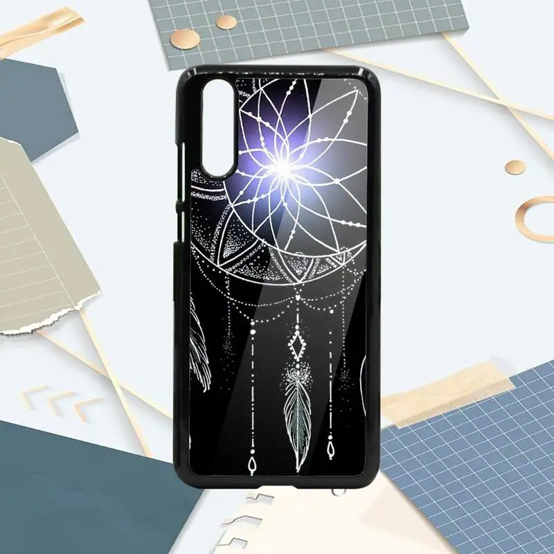 

Dream catcher watercolor pattern Phone Case PC For Samsung galaxy S note 8 9 20 10 e lite2019 plus pro ultra