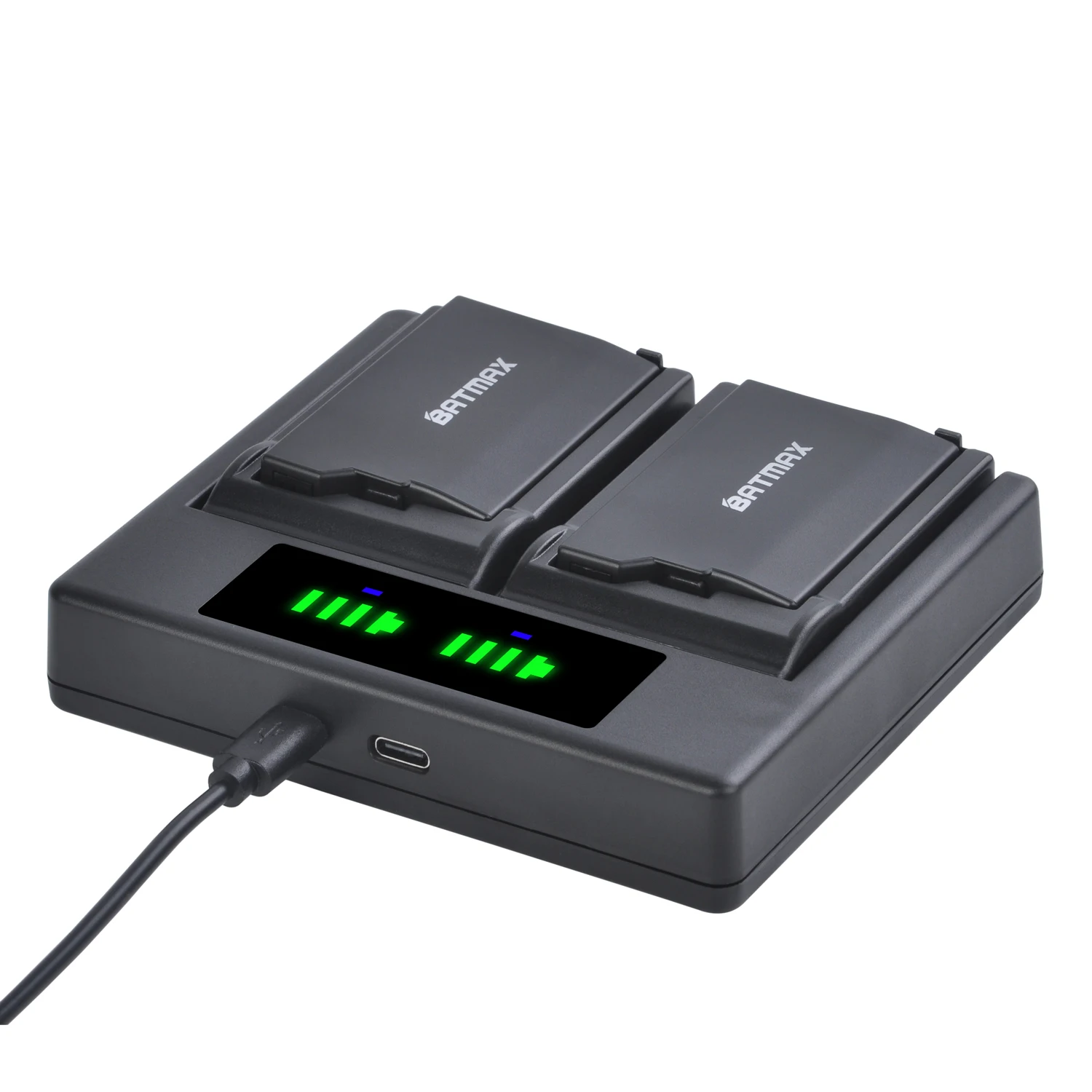Аккумулятор Batmax PSP-2000 + светодиодная подсветка Быстрая Двойная зарядка для