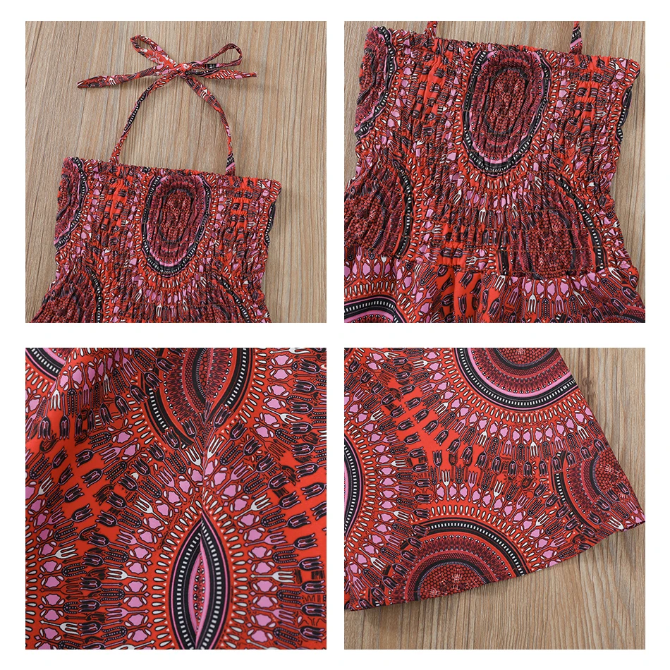 

New Summer Girls Princess Dresses Sleeveless Summer Baby Dresses Beach Style Costumes Kids Girls Cute Clothing Outfit