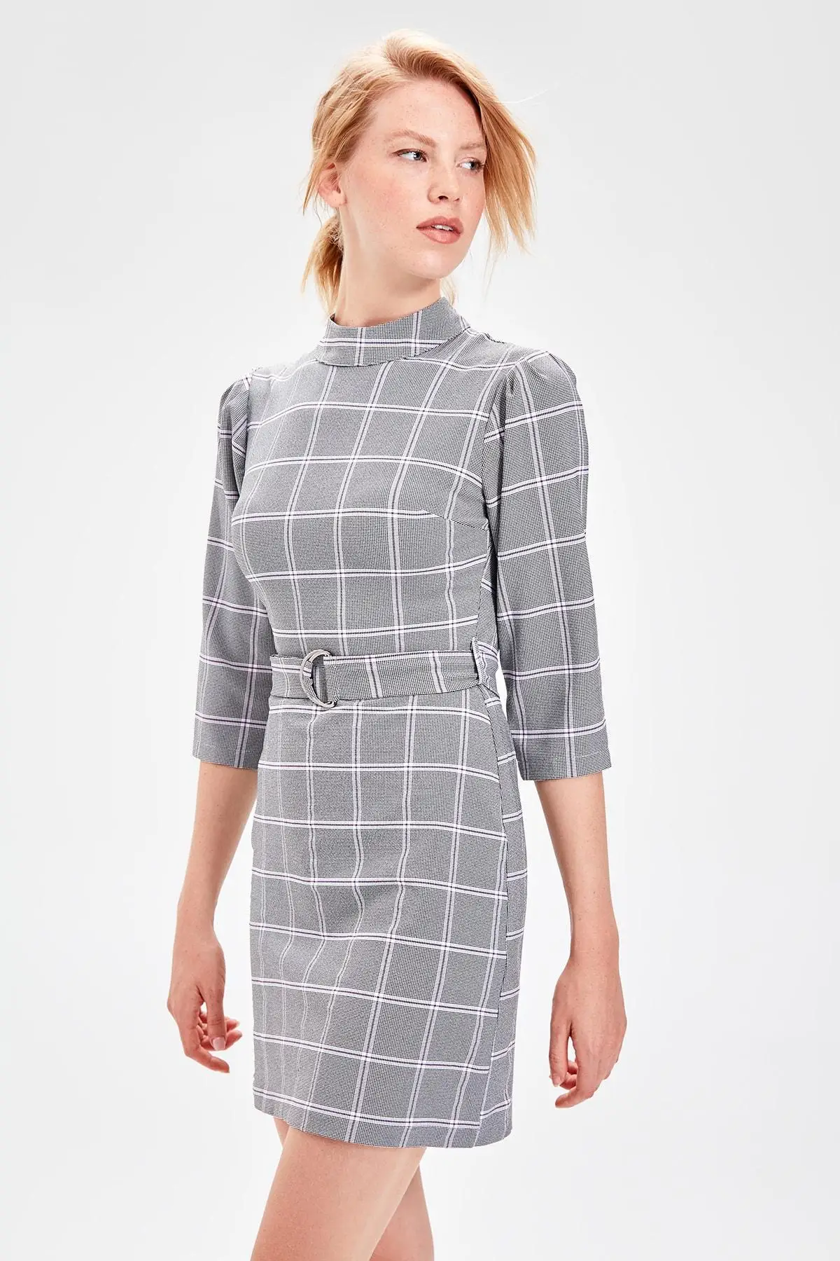 Многоцветная полоска платье TWOAW20EL1147 | Женская одежда