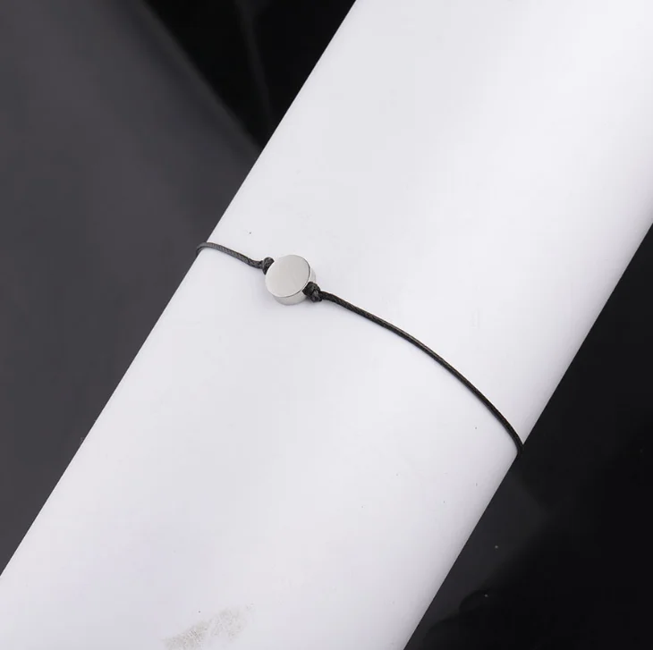 Новые модные веревочные браслеты HEISL-001G для женщин Подвески ручной работы