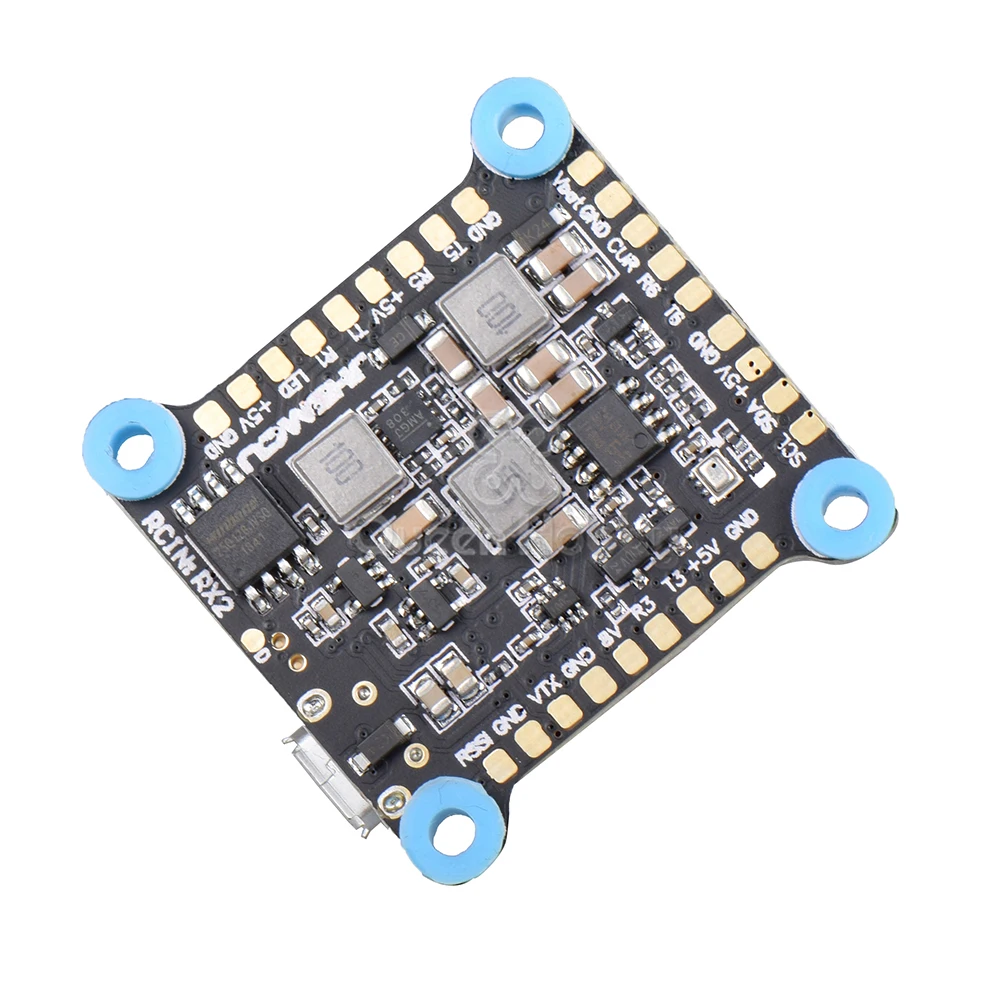 JHEMCU Dual Gyro F7 Контроллер полета 2-6S 30 5x30 5 мм AIO OSD в 8 BEC и черная коробка для