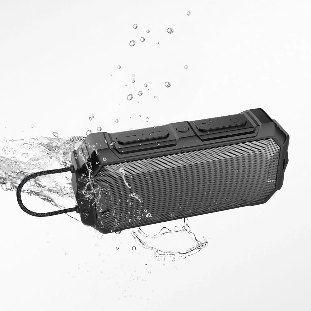 Waterproof Speaker Mini Small Size Bluetooth Speakers Stereo Sound Loudspeaker Outdoor With Portable Strap For Bicycle | Электроника