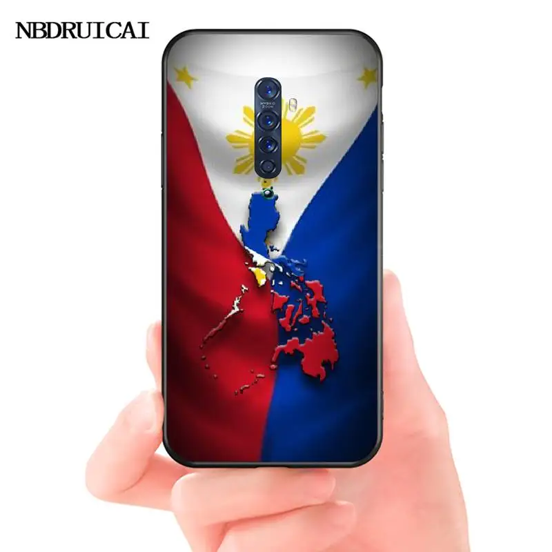 PENGHUWAN Canadian National Flag DIY Painted Bling Phone Case for OPPO Reno2 Z R15 pro R17 R11 R9S Plus R9 | Мобильные телефоны и
