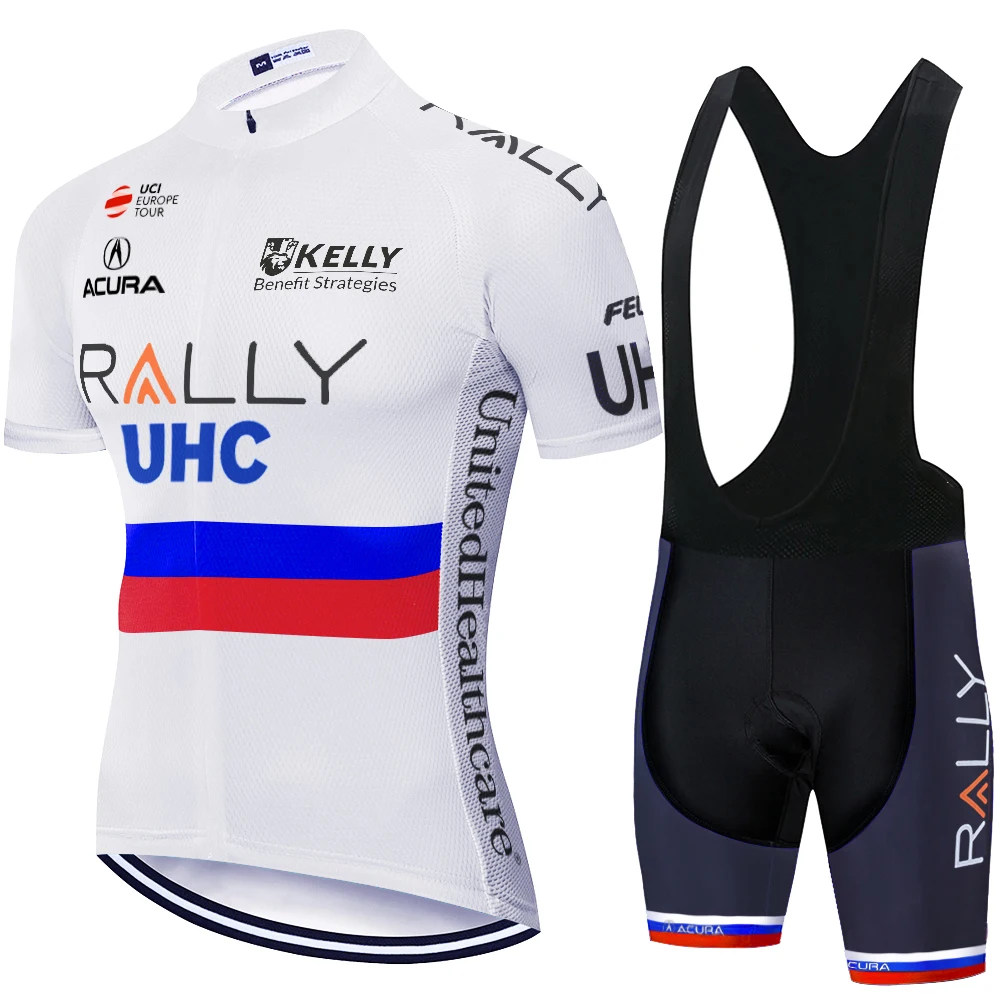 Велосипедная команда UHC 2020 Джерси велосипедные шорты костюм быстросохнущая