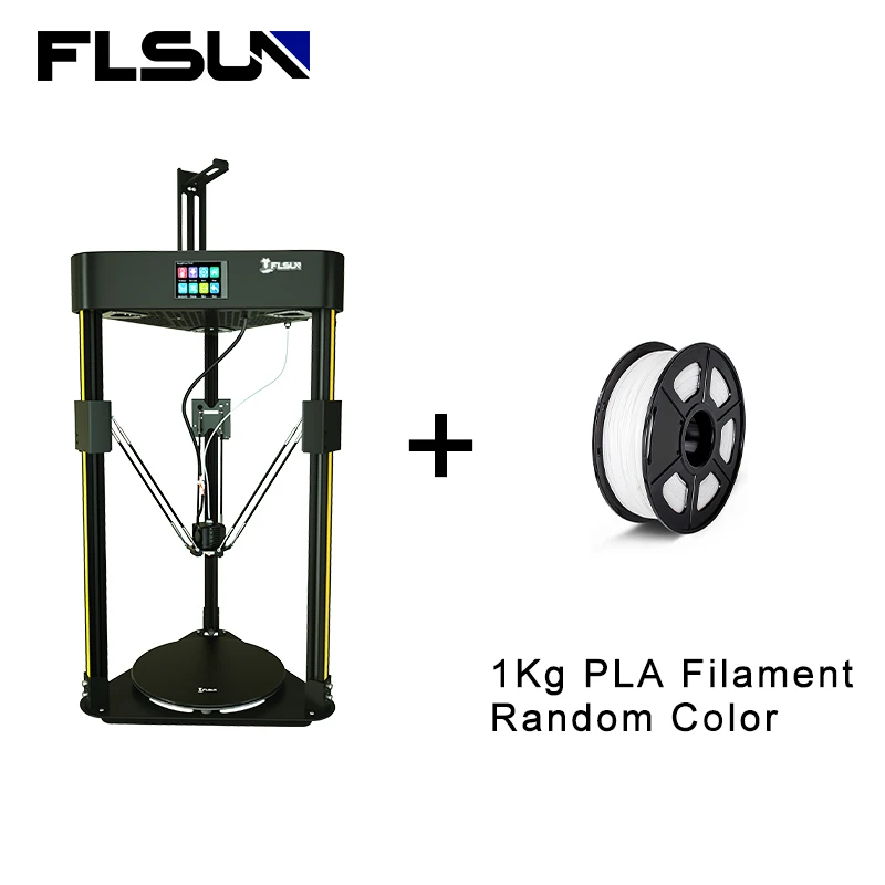 3D принтер Flsun Q5 Delta датчик автоуровня предварительная сборка TFT 32 бита плата Kossel