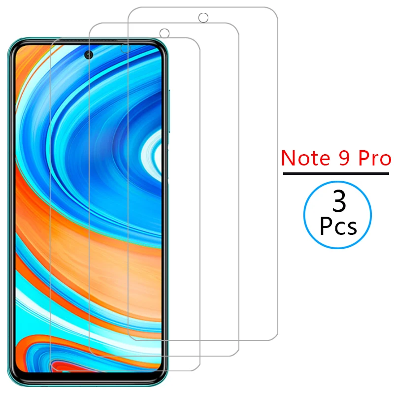 

protective glass for xiaomi redmi note 9 pro screen protector tempered glas on ksiomi readmi note9pro not max film xiomi remi 9h