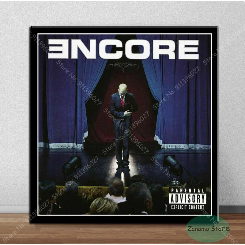 ТЗ70 Рэп Арт Музыкальная Звезда Альбом Эминем Будет Убит Плакат Печати на Холсте Живопись на Стене Картина для Декора Дома Гостиная