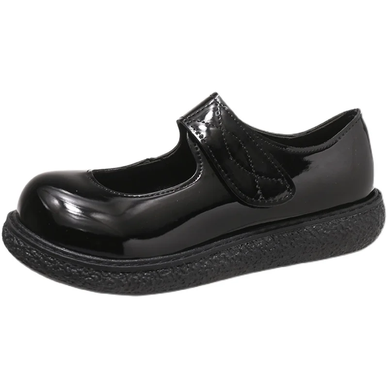 

Shoes Woman 2021 Modis Clogs Platform Round Toe British Style Oxfords Casual Female Sneakers All-Match New Summer Cute Creepers