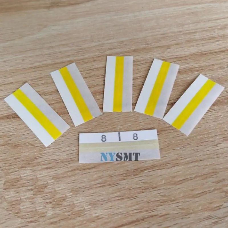 Лента с высокой вязкостью SMT желтая одной стороны 8 12 16 24 мм 1000 шт./коробка | Клейкие