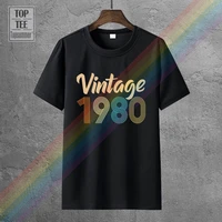 vintage 1980 fun 41st birthday gift tshirt brand harajuku tee shirt logo funny couple tops t shirt fashion retro t shirts