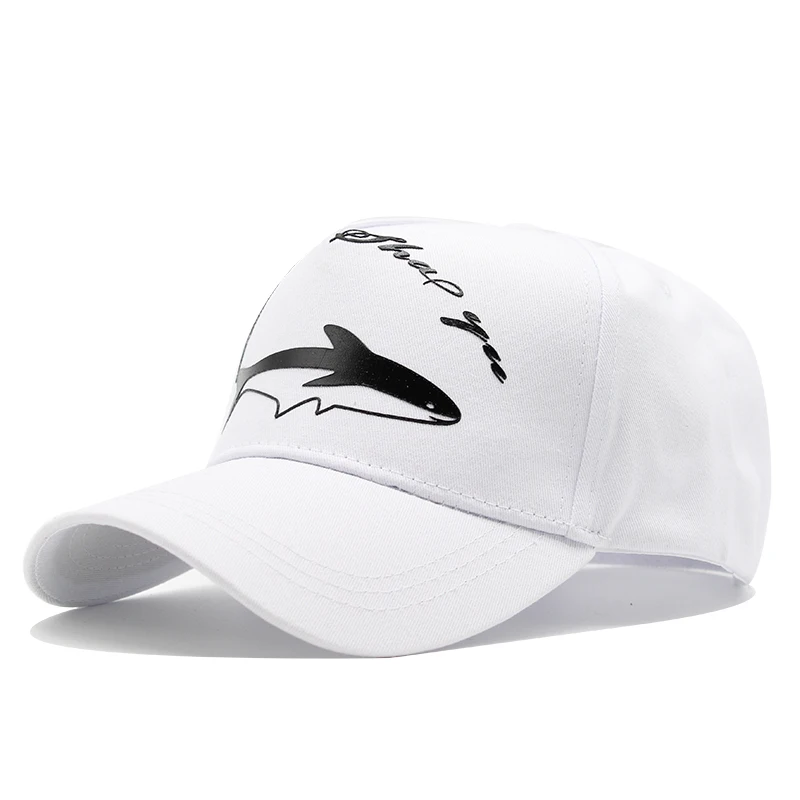 

Новая хлопковая Мужская бейсболка для рыбалки, женская кепка snapback, Кепка с вышитой акулой, Кепка gorras, повседневная Кепка для мужчин, хип-хоп ...