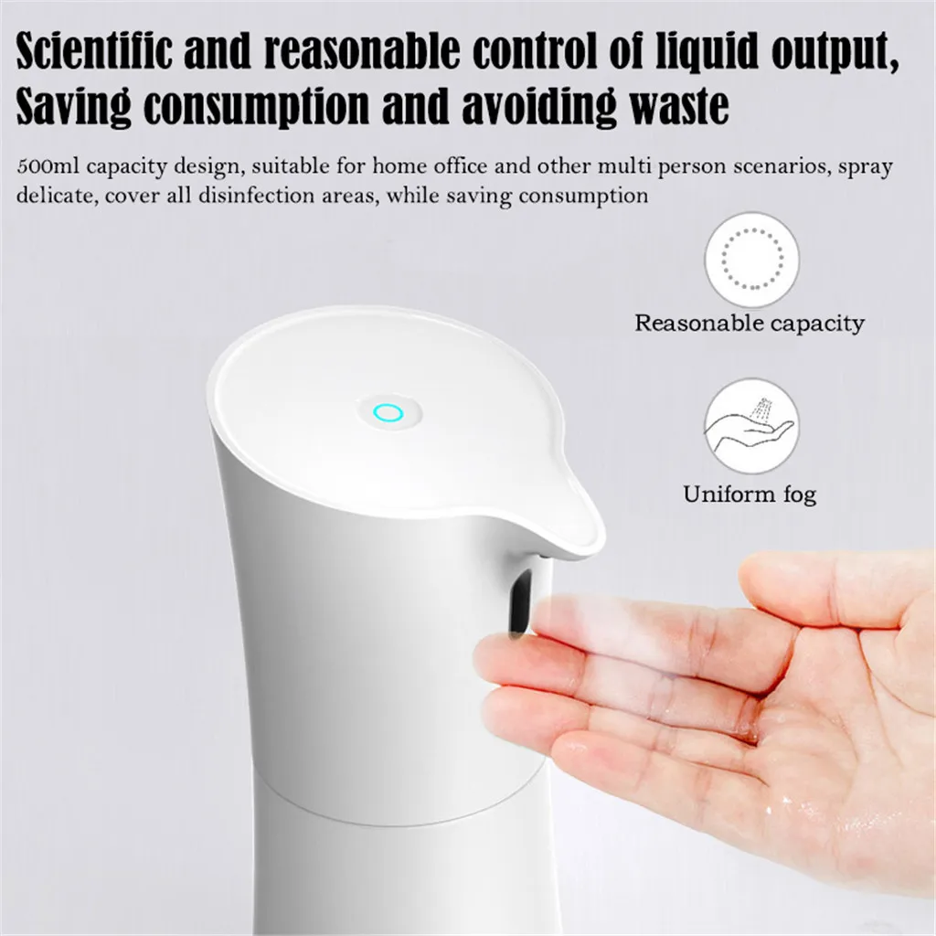 

500ml Automatic Sensor Foam Machine Soap Dispenser Home Hand/Body Washing Liquid Soap Dispensers Household Tool