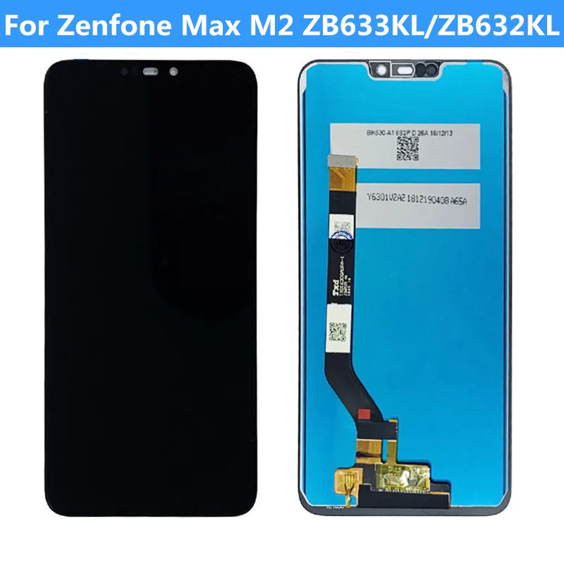 Для Zenfone Max M2 ZB633KL/ZB632KL ЖК-дисплей сенсорный экран Замена поврежденный с/без рамки |