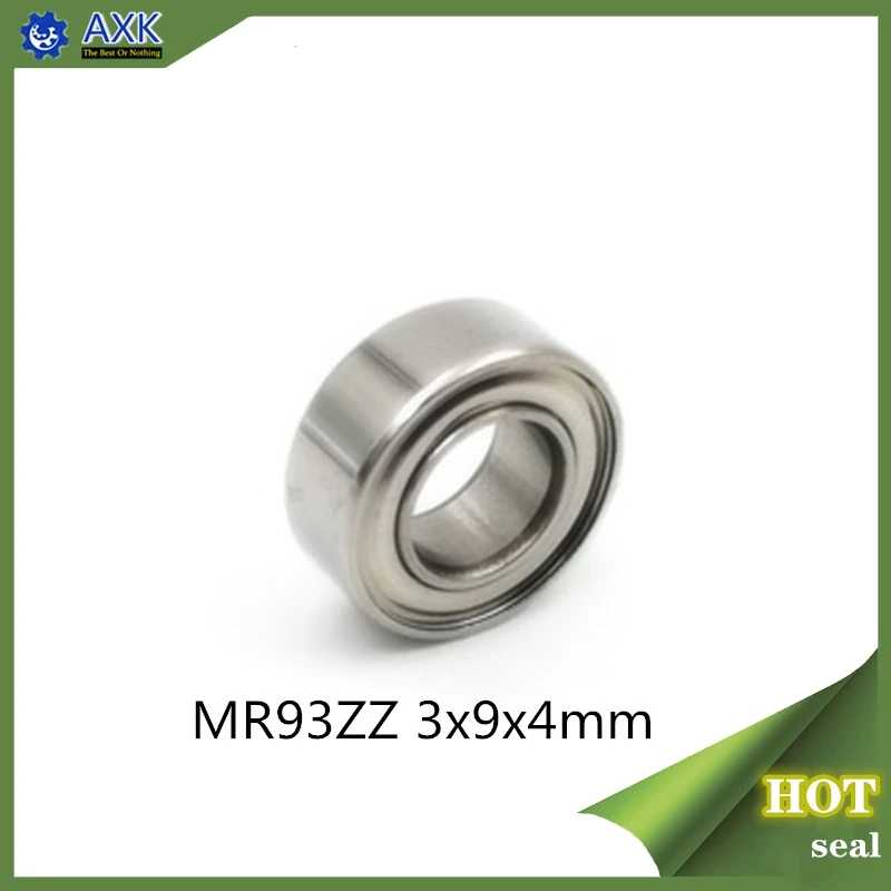 MR93 ZZ ABEC 1 (50 шт.) Миниатюрные шарикоподшипники 3x9x4 мм MR93ZZ|Валы| |