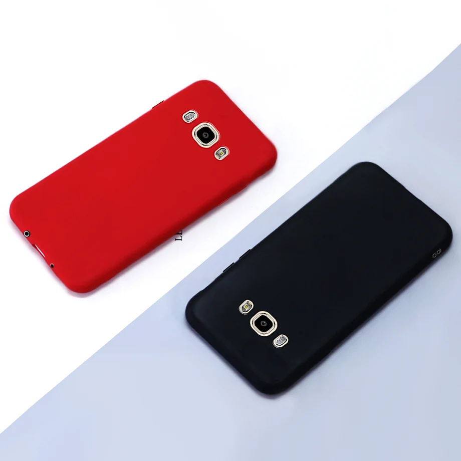 Для чехла samsung Galaxy J3 J5 J7 чехол J310 J510 J710 Карамельный Цвет Мягкая термополиуретановая накладка на заднюю панель Fundas для samsung J3 J5 J7 6 Чехол