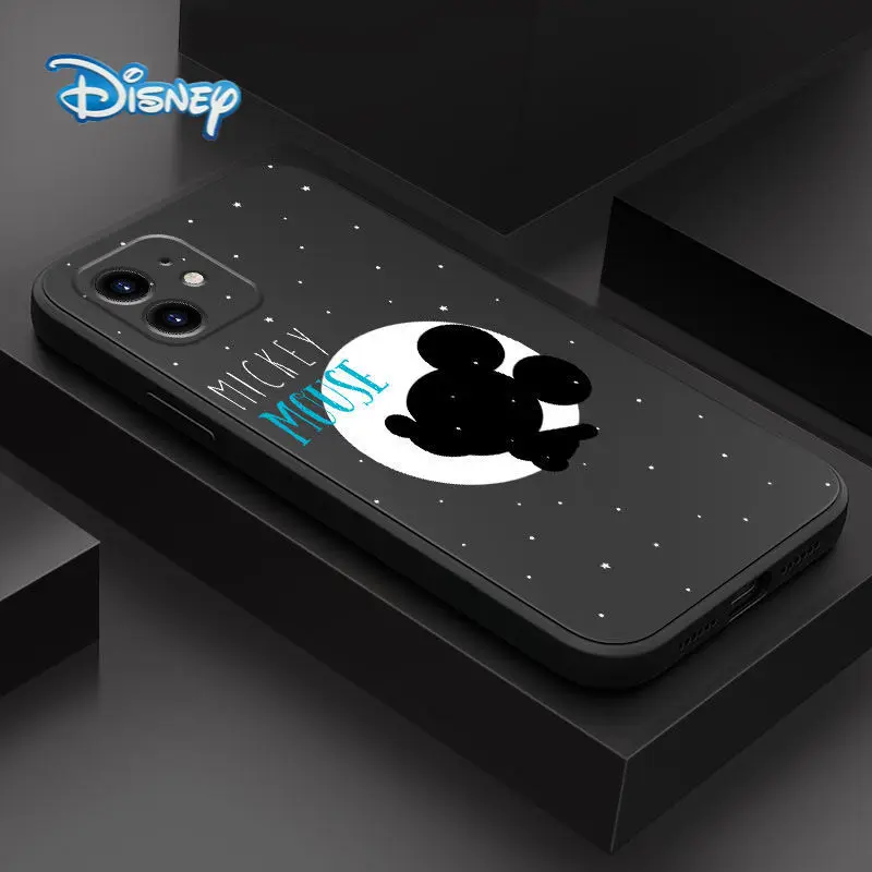 

Disney Mickey Minnie Cartoon Mobile Phone Case for iPhone 13 13pro 13mini 13pro max Plus Couples Cute Anti-fall Cellphone Shell
